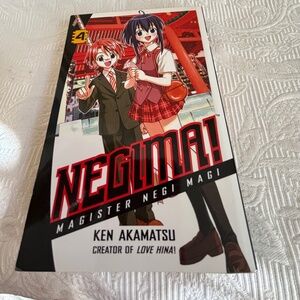 Negima, Volume 4 Manga Graphic Novel, by Ken Akamatsu